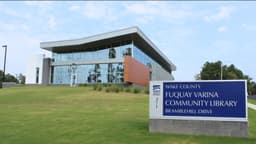 Fuquay-Varina Community Library logo